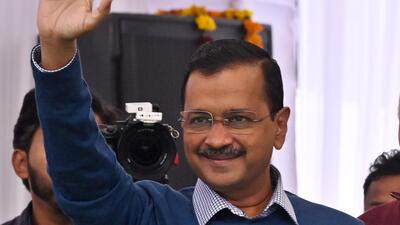 Delhi chief minister Arvind Kejriwal will launch a super site and mobile (air quality management) van on Delhi’s Rouse Avenue, within the premises of Sarvodaya Bal Vidyalaya on Monday. (Sanjeev Verma/HT Photo) Delhi chief minister Arvind Kejriwal will launch a super site and mobile (air quality management) van on Delhi’s Rouse Avenue, within the premises of Sarvodaya Bal Vidyalaya on Monday. (Sanjeev Verma/HT Photo)
