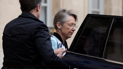 French Prime Minister Elisabeth Borne (REUTERS)