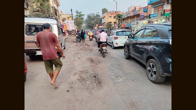 There is no infrastructure to cater to the existing residents. (HT PHOTO)