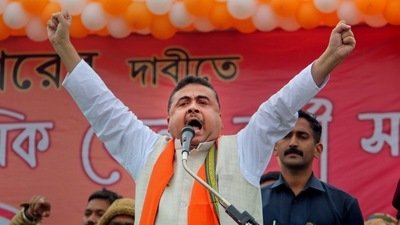 Leader of Opposition in West Bengal Assembly and BJP leader Suvendu Adhikari. (PTI) Leader of Opposition in West Bengal Assembly and BJP leader Suvendu Adhikari. (PTI)