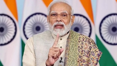 In his last Mann Ki Baat of 2022, PM Modi said the country had become the world's fifth-largest economy in 2022. (ANI) In his last Mann Ki Baat of 2022, PM Modi said the country had become the world's fifth-largest economy in 2022. (ANI)