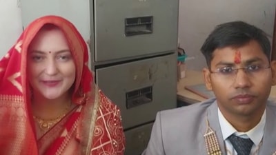 Christen said that she loves India and that she was very happy with the marriage, as quoted by ANI. (ANI) Christen said that she loves India and that she was very happy with the marriage, as quoted by ANI. (ANI)