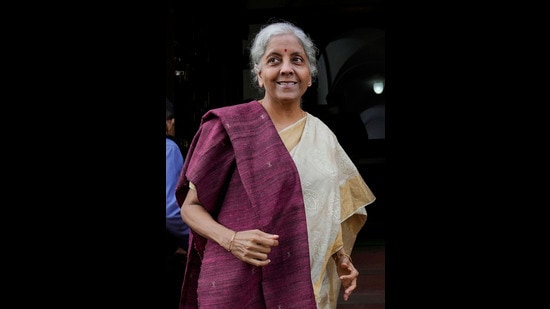 In her previous budget speech in February, finance minister Nirmala Sitharaman raised the amount of special assistance by about 900% for 2022-23 from the budget estimate (BE) of <span class='webrupee'>₹</span>10,000 crore in 2021-22 (PTI)