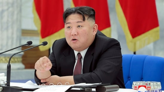 North Korean leader Kim Jong-un.(AP)