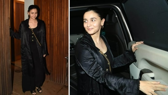 Alia Bhatt is currently spending all her time with daughter Raha these days. She had wrapped up her upcoming films Rocky Aur Rani Ki Prem Kahani and Hollywood debut, Heart of Stone during her pregnancy. On Sunday, she was spotted at Zoya Akhtar's house, probably to discuss her next with Farhan Akhtar, Jee Le Zaraa. Katrina Kaif, who has also signed the film, also joined her. (Varinder Chawla)