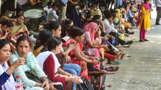 Gujarat Junior Clerk Exam 2022 Live: GPSSB postpones exam due to paper leak (PTI File Photo) Gujarat Junior Clerk Exam 2022 Live: GPSSB postpones exam due to paper leak (PTI File Photo)