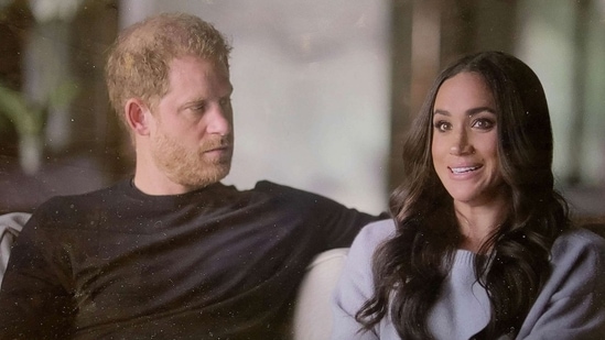 Nelson Mandela’s granddaughter Ndileka Mandela has clarified her recent statement about Prince Harry and Meghan Markle. The couple in a still from Netflix documentary series Live to Lead.