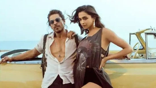 Shah Rukh Khan and Deepika Padukone star in Siddharth Anand's action film Pathaan. 