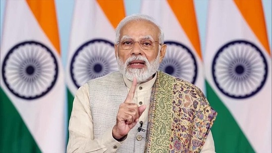 In his last Mann Ki Baat of 2022, PM Modi said the country had become the world's fifth-largest economy in 2022. (ANI)