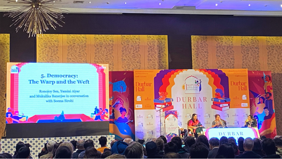 Jaipur Lit Fest. Jaipur Lit Fest.