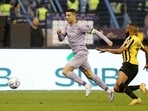 Al Nassr's Cristiano Ronaldo in action.