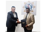 (L-R) Karun Dube, Head-Business, Intercell with Devendra Narain, Sr. Director - HR & Corporate Relations, Shobhit University (L-R) Karun Dube, Head-Business, Intercell with Devendra Narain, Sr. Director - HR & Corporate Relations, Shobhit University