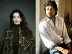 American actor Anne Hathaway (left) and Shah Rukh Khan (right).(Twitter/@anandi010) American actor Anne Hathaway (left) and Shah Rukh Khan (right).(Twitter/@anandi010)