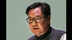 Earlier too, Union law minister Kiren Rijiju has been critical of matters taken up by the Supreme Court. (PTI) Earlier too, Union law minister Kiren Rijiju has been critical of matters taken up by the Supreme Court. (PTI)