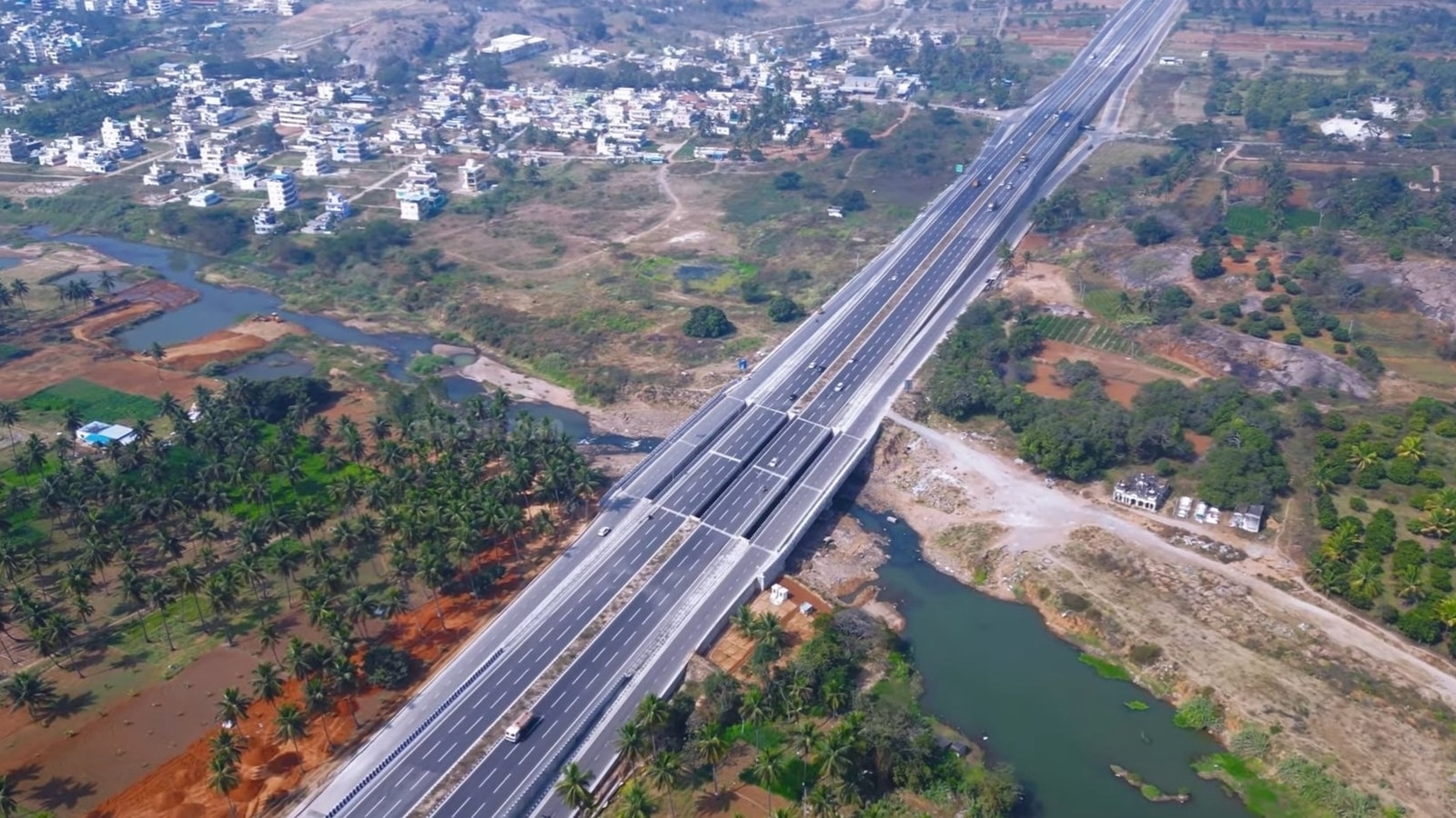 Srirangapatna bypass opens for commuters on Bengaluru-Mysuru expressway. Watch