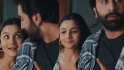 Alia Bhatt thought Ranbir Kapoor complimented her in a new ad. Alia Bhatt thought Ranbir Kapoor complimented her in a new ad.