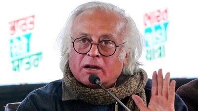 Congress leader Jairam Ramesh addresses a press conference. (PTI file) Congress leader Jairam Ramesh addresses a press conference. (PTI file)
