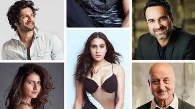 Sara Ali Khan, Anupam Kher, Aditya Roy Kapur, Fatima Sana Shaikh among others in Metro In Dino. Sara Ali Khan, Anupam Kher, Aditya Roy Kapur, Fatima Sana Shaikh among others in Metro In Dino.