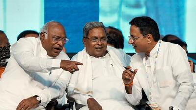 Siddaramaiah will contest the upcoming Karnataka assembly elections from the Kolar constituency, his son Yathindra said. (PTI) Siddaramaiah will contest the upcoming Karnataka assembly elections from the Kolar constituency, his son Yathindra said. (PTI)