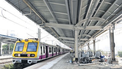 The pending works include drain connections, lighting and other peripheral works. Sources said that the Commissioner of Railway Safety had asked for a few changes, which are also being incorporated wherever possible. (Bachchan Kumar/ HT PHOTO) The pending works include drain connections, lighting and other peripheral works. Sources said that the Commissioner of Railway Safety had asked for a few changes, which are also being incorporated wherever possible. (Bachchan Kumar/ HT PHOTO)