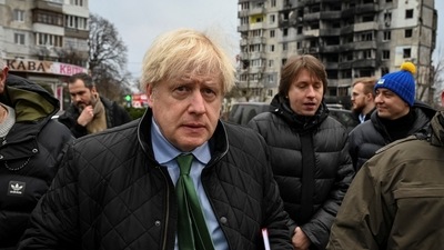 Former British Prime Minister Boris Johnson. (Reuters)
