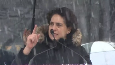 Congress leader Priyanka Gandhi Vadra.