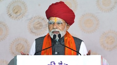 Prime Minister Narendra Modi. (ANI Photo) (ANI/PIB) Prime Minister Narendra Modi. (ANI Photo) (ANI/PIB)