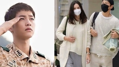 Song Joong Ki marries Katy Louise Saunders as they are expecting first child. Song Joong Ki marries Katy Louise Saunders as they are expecting first child.