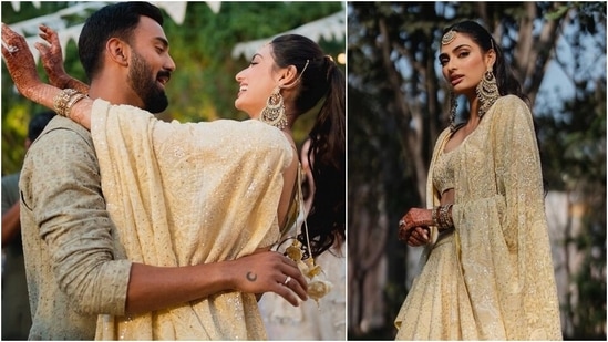 Athiya Shetty and KL Rahul's Mehendi ceremony. (Instagram)