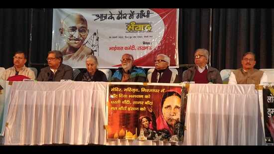 Over a hundred people attended this event from various organisations (HT Photo)