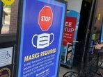 Covid In US: People shop at a grocery store enforcing the wearing of masks in Los Angeles.(AFP File) Covid In US: People shop at a grocery store enforcing the wearing of masks in Los Angeles.(AFP File)