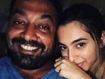 Anurag Kashyap with his daughter Aaliyah Kashyap. 