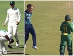 Fans slam Sam Curran's hostile send off to Temba Bavuma Fans slam Sam Curran's hostile send off to Temba Bavuma