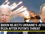 BIDEN REJECTS UKRAINE'S JETS PLEA AFTER PUTIN'S THREAT 