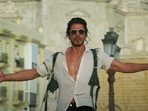 Shah Rukh Khan in Pathaan. Shah Rukh Khan in Pathaan.