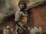 Nani in a still from Dasara teaser. Nani in a still from Dasara teaser.