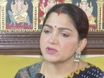BJP leader Khushbu Sundar.(ANI file) BJP leader Khushbu Sundar.(ANI file)