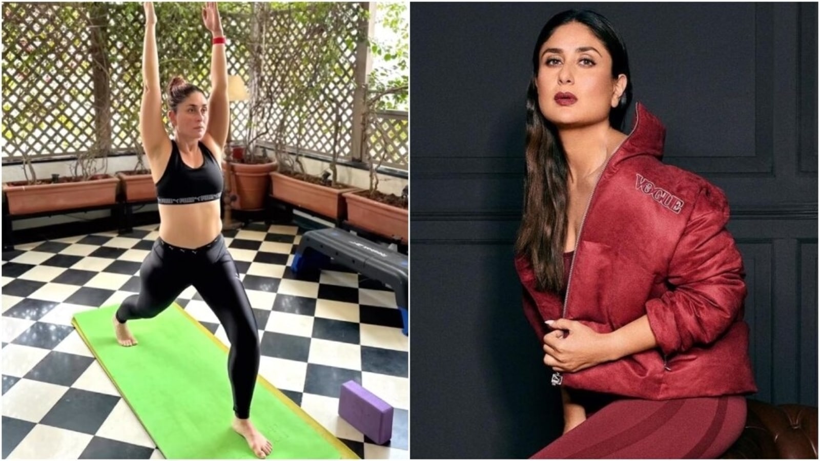 Hindi Dubbed Yoga Porn Video - Yogini Kareena Kapoor Khan's early morning yoga routine is all the  motivation we need to kickstart our day. Watch video | Health - Hindustan  Times