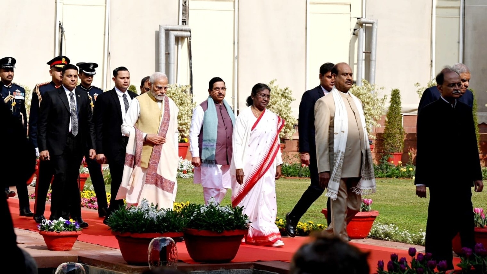 Budget 2023: President Murmu, PM Modi at Parliament | PICS