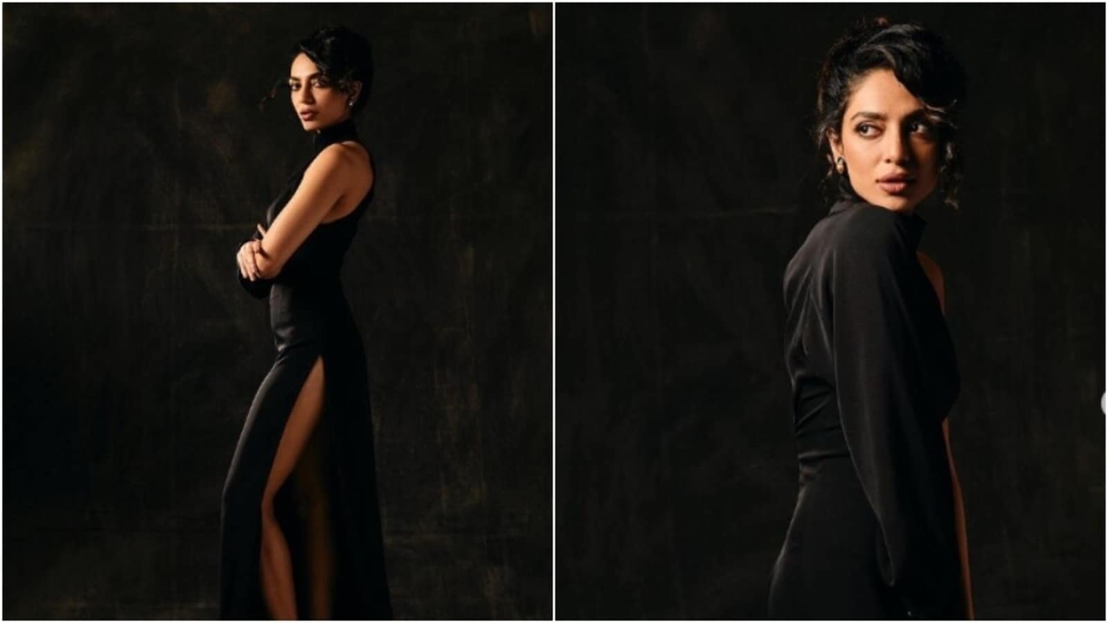 Sobhita Dhulipala Stuns In A Classic Black Gown For The Night Manager