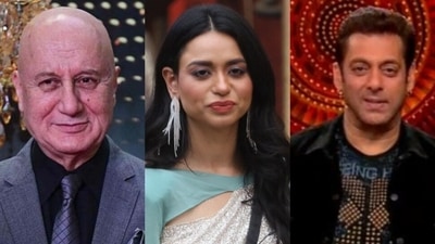 Anupam Kher has reacted to Salman Khan praising Bigg Boss 16's Soundarya Sharma.