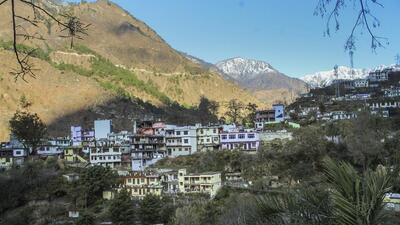 As many as 251 families have been shifted to temporary relief camps so far, ever since residential buildings and other structures began developing cracks from the first week of January. (PTI) As many as 251 families have been shifted to temporary relief camps so far, ever since residential buildings and other structures began developing cracks from the first week of January. (PTI)