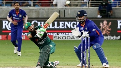 FILE PHOTO: Cricket - Asian Cup - India v Pakistan Pakistan's Mohammad Rizwan in action against Team India (REUTERS)