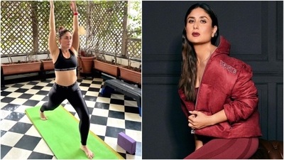Yogini Kareena Kapoor Khan's early morning yoga routine. (Instagram) Yogini Kareena Kapoor Khan's early morning yoga routine. (Instagram)
