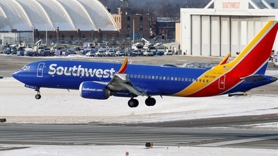 Southwest Airlines Cancels Flights In US: A Southwest Airlines jetliner lands at Chicago Midway International Airport in Chicago, Illinois, US. (Reuters)