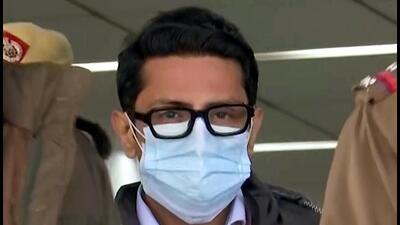 Shankar Mishra is accused of urinating on a woman co-passenger on board an Air India New York-Delhi flight. (ANI) Shankar Mishra is accused of urinating on a woman co-passenger on board an Air India New York-Delhi flight. (ANI)