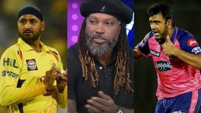 Harbhajan Singh; Chris Gayle; R Ashwin