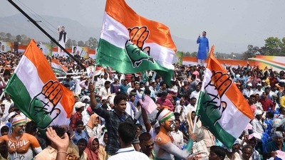 Gourav Vallabh, who often speaks for the grand old party on issues related to economy, based his question on the 15% difference between the projected and actual GDP growth for the current fiscal (2022-23). (File) Gourav Vallabh, who often speaks for the grand old party on issues related to economy, based his question on the 15% difference between the projected and actual GDP growth for the current fiscal (2022-23). (File)