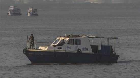 After the Mumbai terror attacks in November 2008, the central government stepped up the implementation of the CSS and rolled out the second phase with the sanctioned outlay of <span class='webrupee'>₹</span>1580 crore. Though the phase had been accomplished in March 2020, the boats sanctioned for coastal security had not been delivered. (Pratik Chorge/HT Photo)
