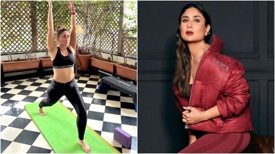 Yogini Kareena Kapoor Khan's early morning yoga routine. (Instagram)